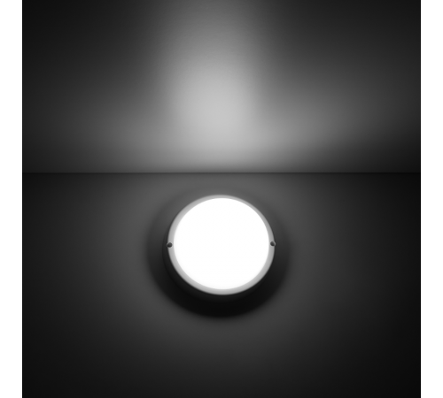 Светильник светодиодный пылевлагозащищенный для ЖКХ круглый IP65 8W 4000K  126411208  Gauss