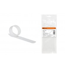 Хомут-липучка ХЛ 16х210 мм белый (20 шт)  SQ0515-0703  TDM