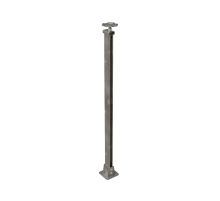 Стойка фальшпола двойная 41х41 L1925 мм (регулировка 1900-1950 мм)  2SFR41-1925  КМ - профиль