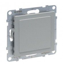 SUNO Адаптер для механизмов Mosaic. С заглушкой. Цвет "Алюминий"  721343  Legrand