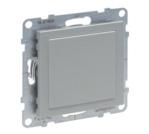 SUNO Адаптер для механизмов Mosaic. С заглушкой. Цвет "Алюминий"  721343  Legrand