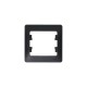 Glossa Антрацит Рамка 1-ая  GSL000701  SE