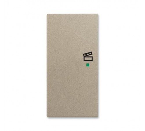 SRS-2-L-93 Клавиша двойная левая free@home, сцена, Basic 55, цвет шампань  6220-0-0660   2CKA006220A0660  ABB