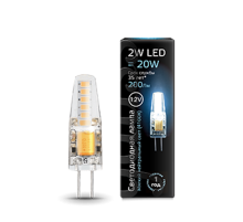 Лампа светодиодная LED 2Вт G4 12В 4100К  207707202  Gauss