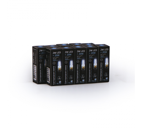 Лампа светодиодная LED 2Вт G4 12В 4100К  207707202  Gauss