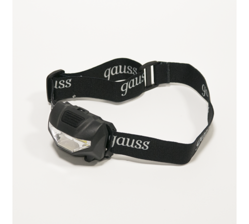 Фонарь налобный GFL306 1W 100lm 3xAAА LED 1/12/60  GF306  Gauss