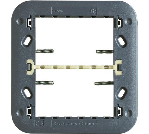 Axolute Суппорт для рамки на 3+3 модуля, фиксация на винтах  H4726  Legrand