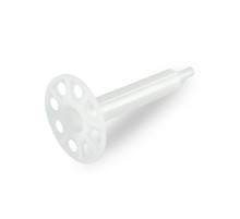 Тарельчатый дюбель гриб с гвоздем для ПМ IN90 белый (50 шт/уп)  PR08.12254  Промрукав