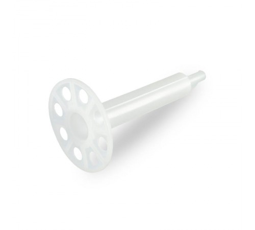 Тарельчатый дюбель гриб с гвоздем для ПМ IN90 белый (50 шт/уп)  PR08.12254  Промрукав