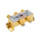 ДЕЛИТЕЛЬ  ТВ x 4 + 5шт. F   "BOX"  5-1000 МГц  "GOLD"   05-6103-1  REXANT