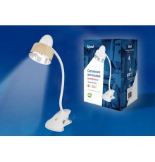 Светильник настольный TLD-557 Brown/LED/350Lm/5500K/Dimmer "прищепка" 5W сенсор Коричневый  UL-00004138  Uniel