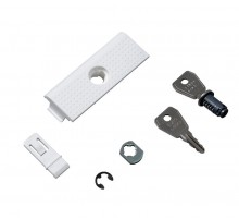 Замок с ключом Mistral41 наст. Белый  1SPE007715F5009  ABB