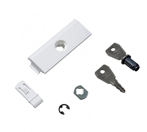 Замок с ключом Mistral41 наст. Белый  1SPE007715F5009  ABB