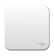 Blanca Белый О/У с изолирующей пластиной Выключатель 1-клавишный с самовозвратом, 10А, 250В  BLNCA101011  SE