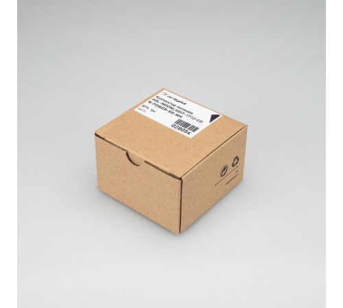 Коннектор питания ARL-MOONLIGHT-1712-CON-POWER-RR-WH  028054  Arlight