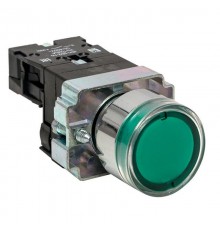 Кнопка BA31 с подстветкой 24В зеленая NO PROxima  xb2-bw31-24  EKF