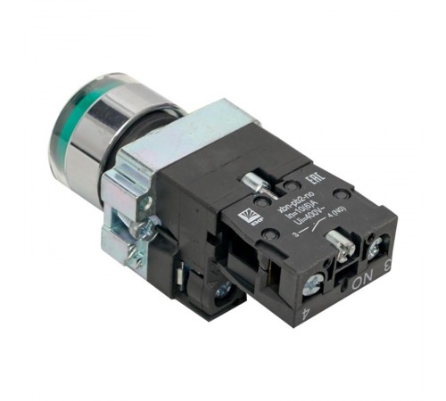 Кнопка BA31 с подстветкой 24В зеленая NO PROxima  xb2-bw31-24  EKF