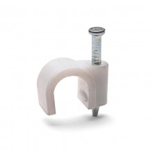 Скоба пластиковая СПК 16 (50шт)  103940  Fortisflex