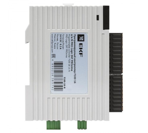 Программируемый контроллер F100 16 в/в N PRO-Logic EKF PROxima  F100-16-N  EKF