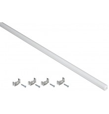Профиль алюм. для LED ленты 1616 накл. угл. 2м к-т опал  LSADD1616-SET1-2-N3-1-12  IEK
