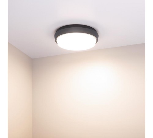 Светильник LGD-GIRO-R175-10W Day4000 (GR, 110 deg, 230V) (Arlight, IP54 Металл, 3 года)  032421  Arlight