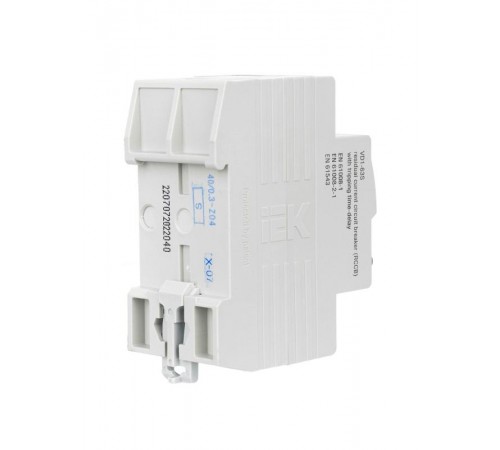 Выключатель дифференциальный (УЗО) ВД1-63S 2п 40А 300мА тип AC  MDV12-2-040-300  IEK