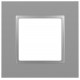 Рамка для розеток и выключателей Elegance 14-5011-03 Classic, на 1 пост, алюминий  Б0060573  ЭРА