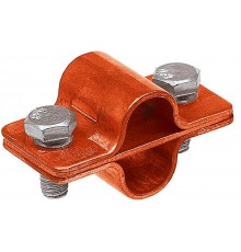 Зажим соединительный пруток - стержень 16 мм параллельный, медь90552Ezetek