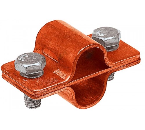 Зажим соединительный стержень 16 мм - стержень параллельный, медь90552-1Ezetek