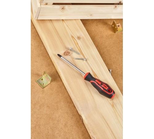 Отвертка Master PH2x100 мм EKF Basicph-2-100-masEKF