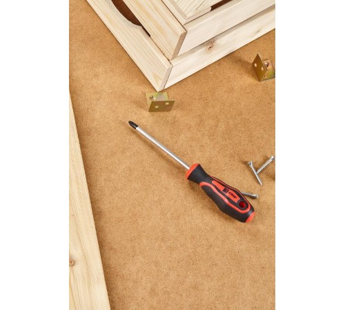 Отвертка Master PH2x100 мм EKF Basicph-2-100-masEKF