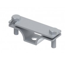 Держатель плоского проводника до 30 мм, гор. цинк, 392811  МД-811-ГЦ   Ostec