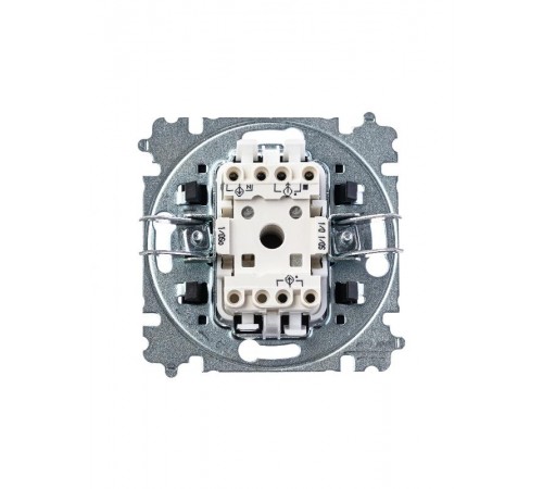 ABB Levit Антрацит / дымчатый чёрный Выключатель кнопочный 1-кл.  3559H-A91445 63W  2CHH599145A6063  ABB