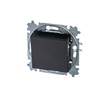 ABB Levit Антрацит / дымчатый чёрный Выключатель кнопочный 1-кл.  3559H-A91445 63W  2CHH599145A6063  ABB