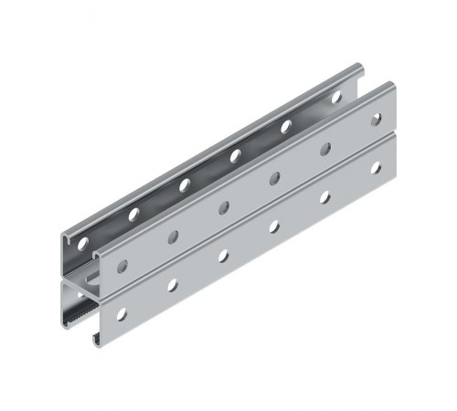 Профиль STRUT двойной HDZ ПСД-41х41х3000 (2,5мм)  PR08.9482  Промрукав