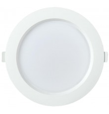 Светильник светодиодный бытовой ДВО 1703 белый круг 18Вт 4000K IP40  LDVO0-1703-18-4000-K01  IEK