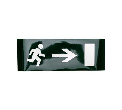 Пиктограмма (наклейка) для аварийного светильника "ВЫХОД ВПРАВО"  74-0030-1  REXANT