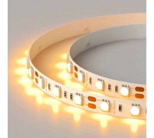 Лента светодиодная RT-B60-10mm 12V Orange (14.4 W/m, IP20, 5060, 5m) (arlight, Открытый)  015972(2)  Arlight