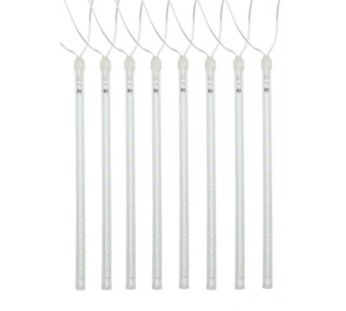 Гирлянда светодиодная  Сосульки 2,1м холодный свет,  ENOS-02H   24V, IP44 (20/400)  Б0041910  ЭРА