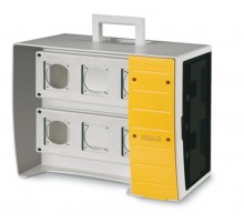 MBOX2. Корпус на 16 модулей и 6 постов с основанием 70х87 мм.  DIS6560026  DKC