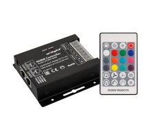 Контроллер VT-S07-4x6A (12-24V, ПДУ 24 кн, RF)  021317  Arlight