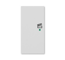 ABB Levit Серый Клавиша 2-ая левая с символом сцены free@home  6220H-A02103 16  2CHH622103A4016  ABB