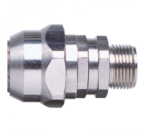 Фитинг PBF13/M16/A, прямой, никелированная латунь, резьба M16, d13, 10 шт. в пачке  7TCA296100R0042  ABB