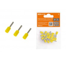 Наконечник-гильза Е1008 1мм2 с изолированным фланцем (20шт)  SQ0568-0038  TDM
