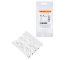 Набор трубок термоусаживаемых, клеевых "Моноцвет-диапазон, белый "  SQ0548-2305  TDM