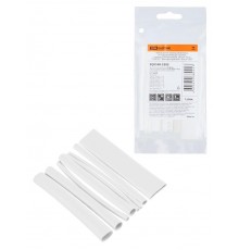Набор трубок термоусаживаемых, клеевых "Моноцвет-диапазон, белый "  SQ0548-2305  TDM
