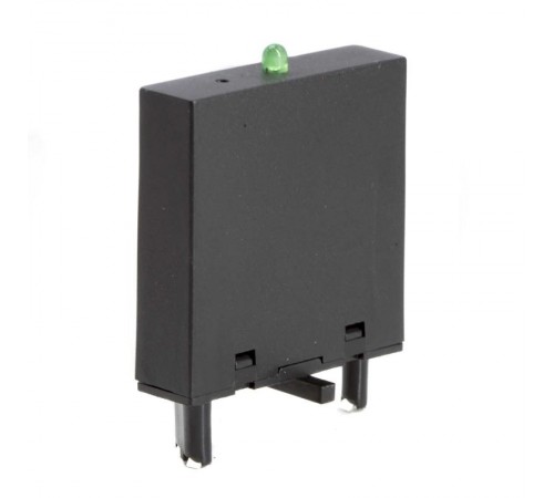 Модуль индикации и защиты, LED зелёный+Варистор (A1+), 240V AC/DC  BIMD-LV4G  DKC