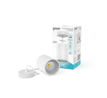 Светильник светодиодный накладной/подвесной HD044 12W (белый/белый) 4100K 79*100мм 1/20  HD044  Gauss