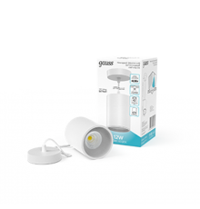 Светильник светодиодный накладной/подвесной HD044 12W (белый/белый) 4100K 79*100мм 1/20  HD044  Gauss