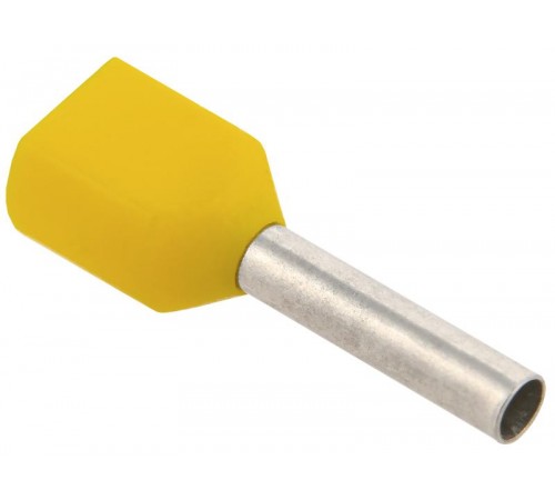 Наконечник НШВИ(2) 1,0-10 желтый (20шт/упак)  UTE10-4-D2-3-100  IEK